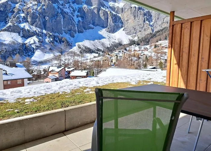 Zum Turm 02 - Renoviert, Traumhafte Aussicht Leukerbad